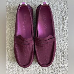 Rothy’s The Driver in color Burgundy Women’s Size 9